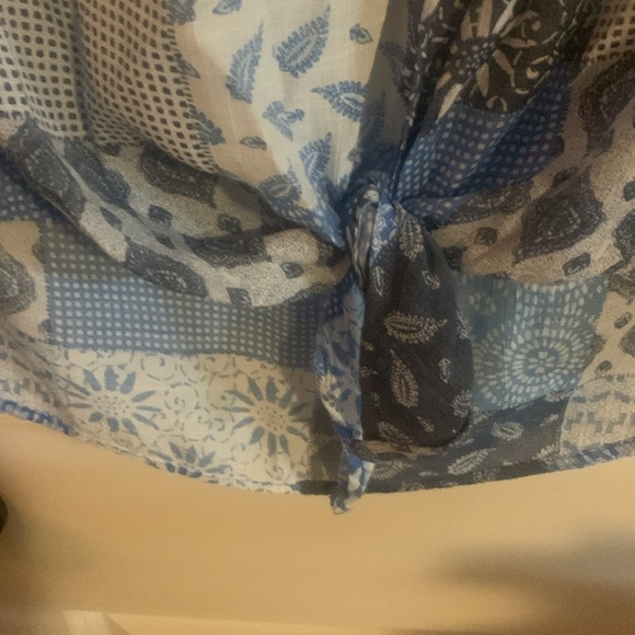 Ruby Rd. Patchwork shirt size medium - Picture 3 of 6